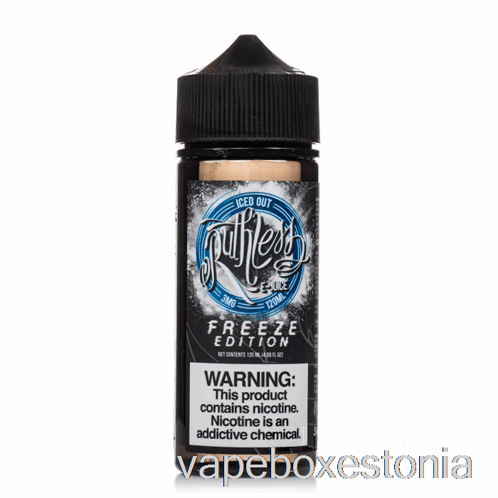 Vape Box Estonia Iced Out - Freeze Edition - Halastamatu Aur - 120ml 0mg